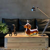 Dachshund Glass Liquor Decanter