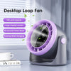 Portable Touch Screen Desk Fan