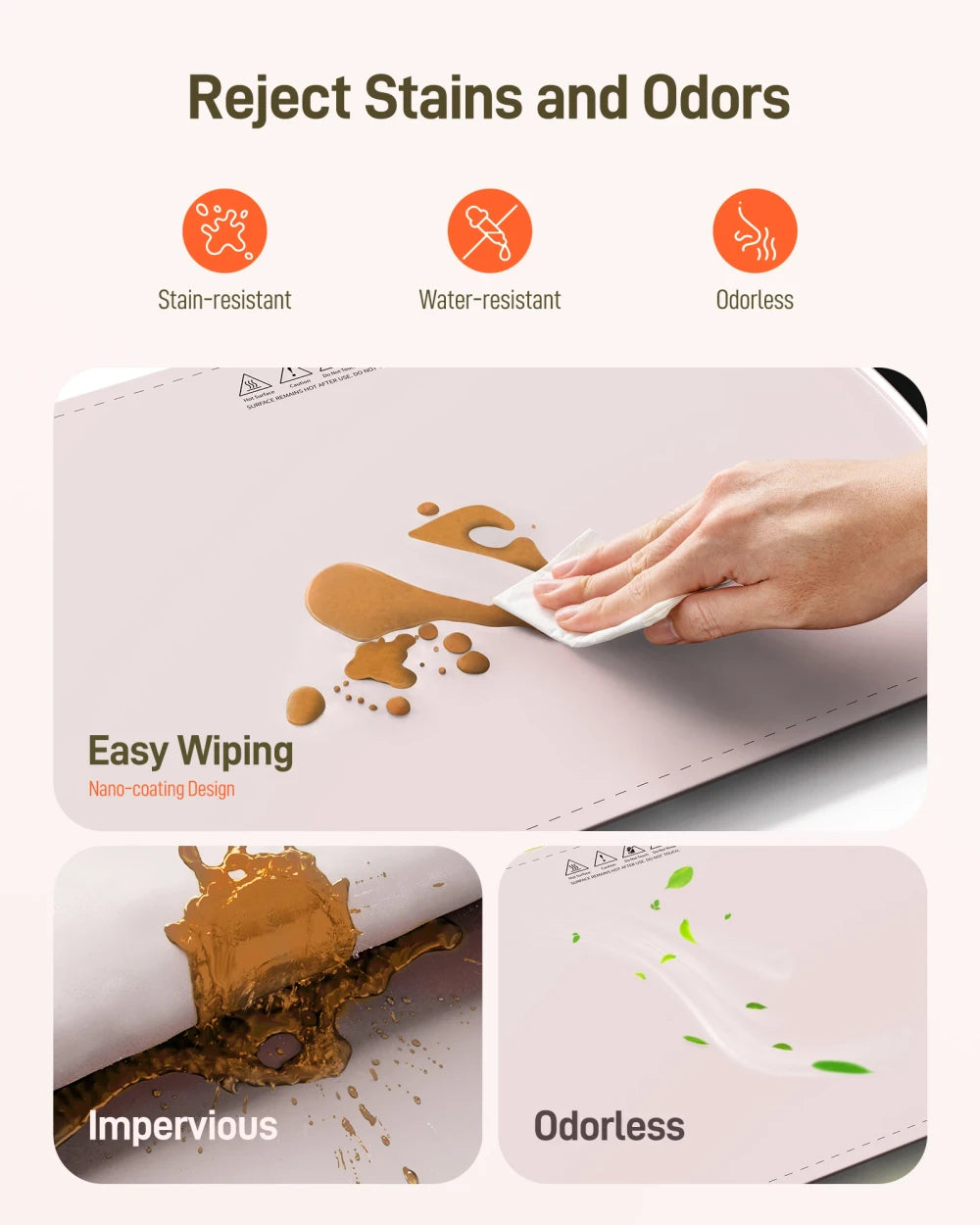Roll Up Electric Warming Mat