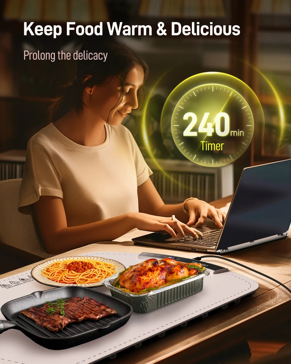 Roll Up Electric Warming Mat